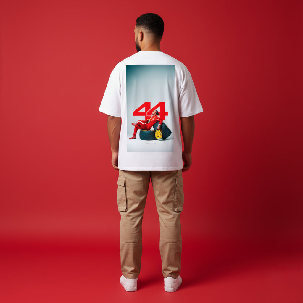 Camiseta Lewis Hamilton Ferrari 2025 - F1 Scuderia