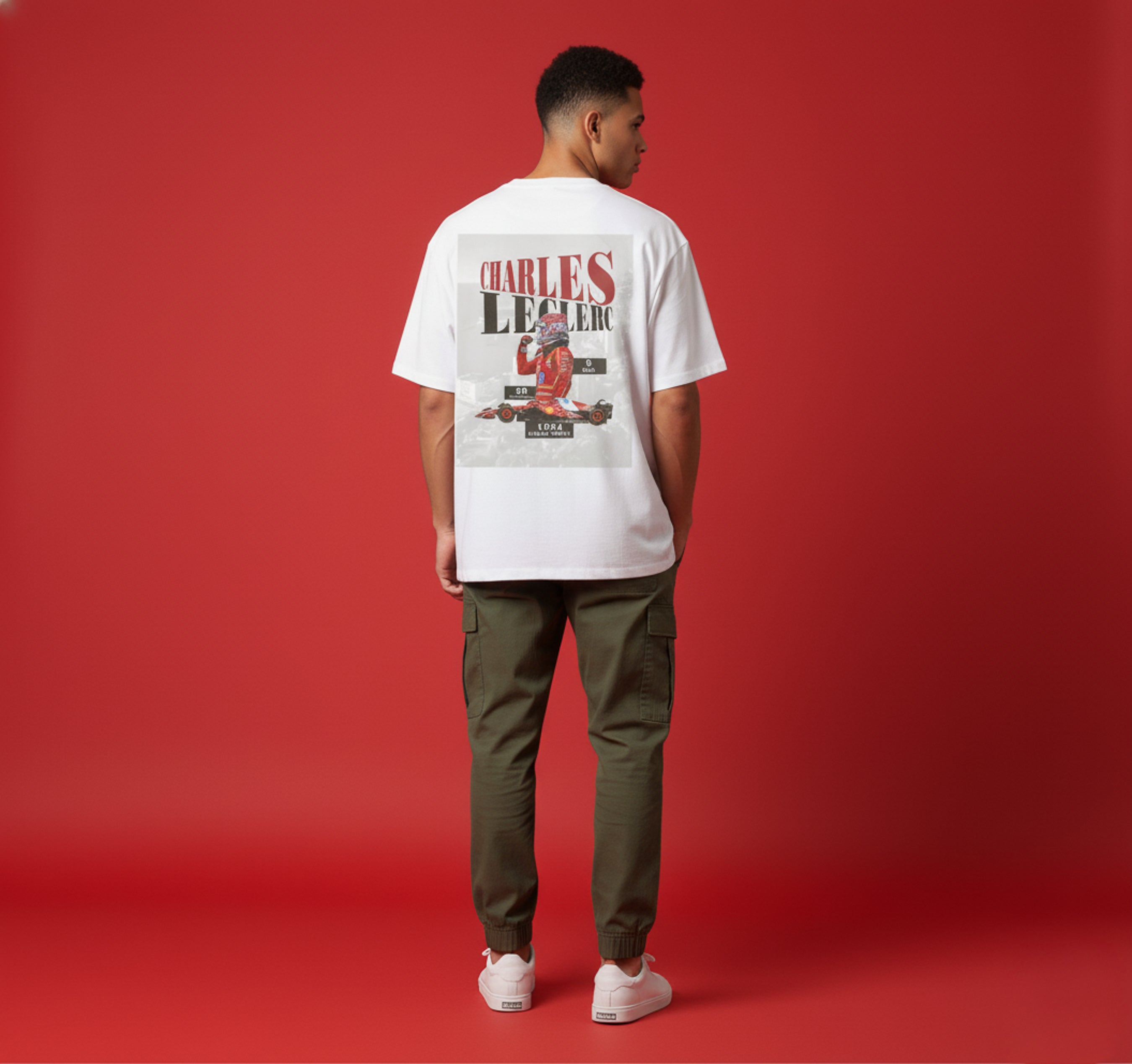 Camiseta Charles Leclerc Winner - Ferrari F1