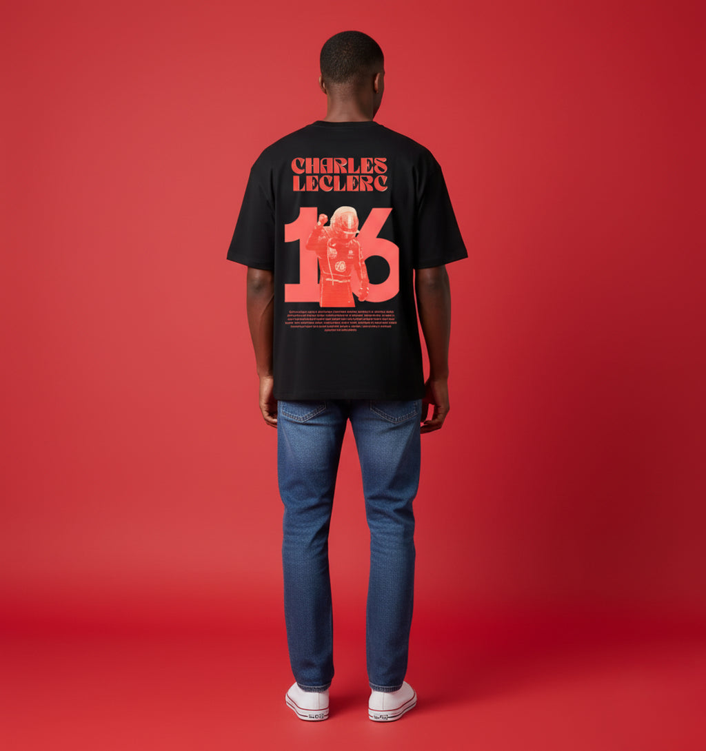 Camiseta Charles Leclerc 16 - Ferrari F1