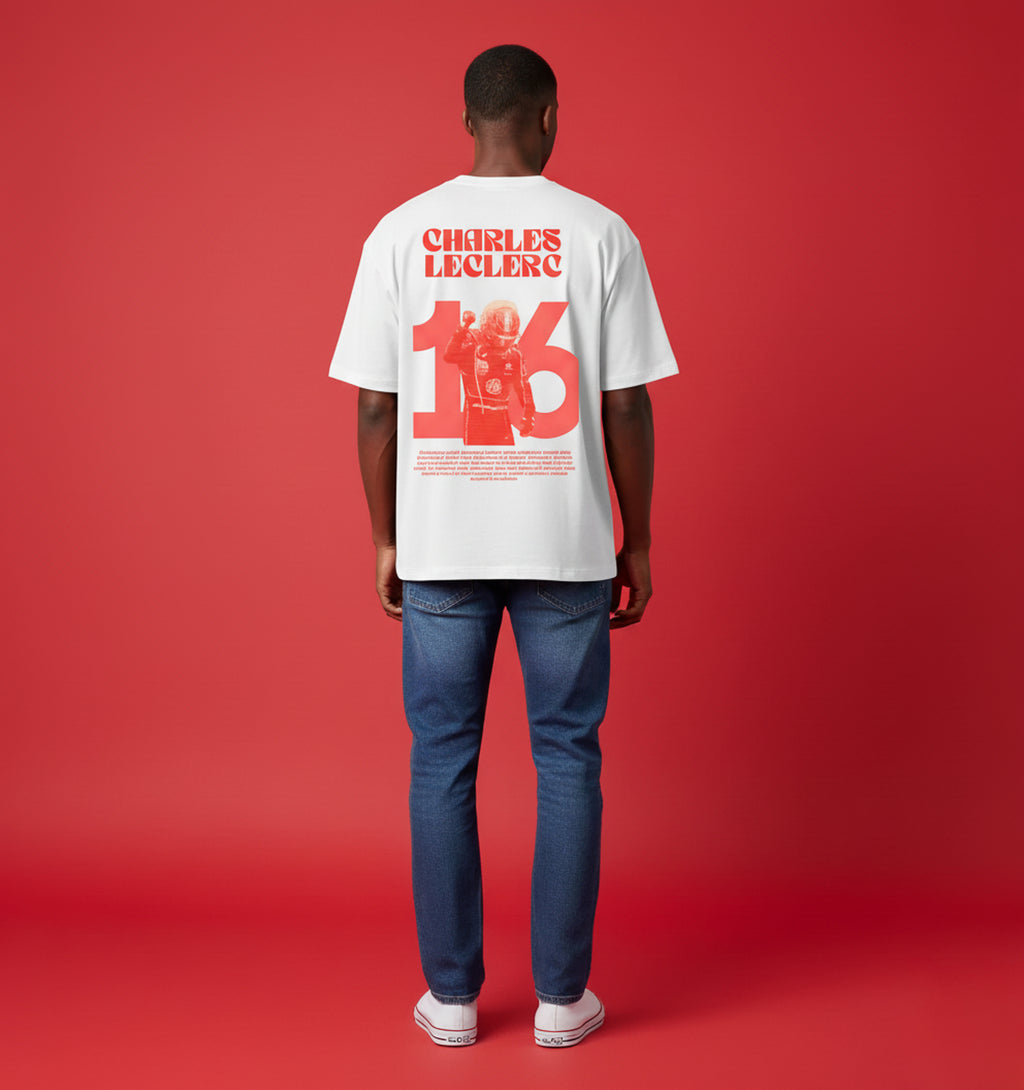 Camiseta Charles Leclerc 16 - Ferrari F1