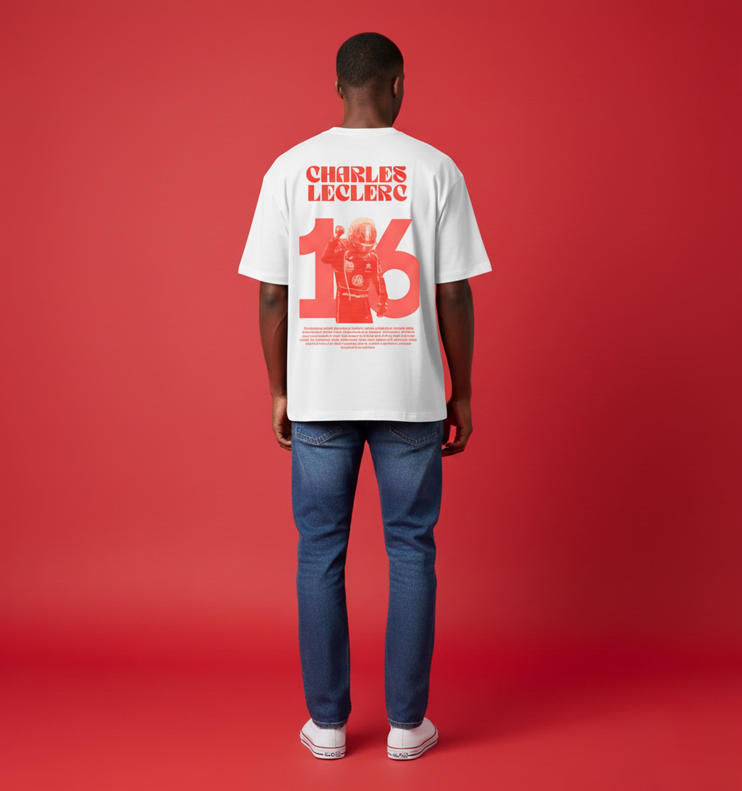 Camiseta Charles Leclerc 16 - Ferrari F1