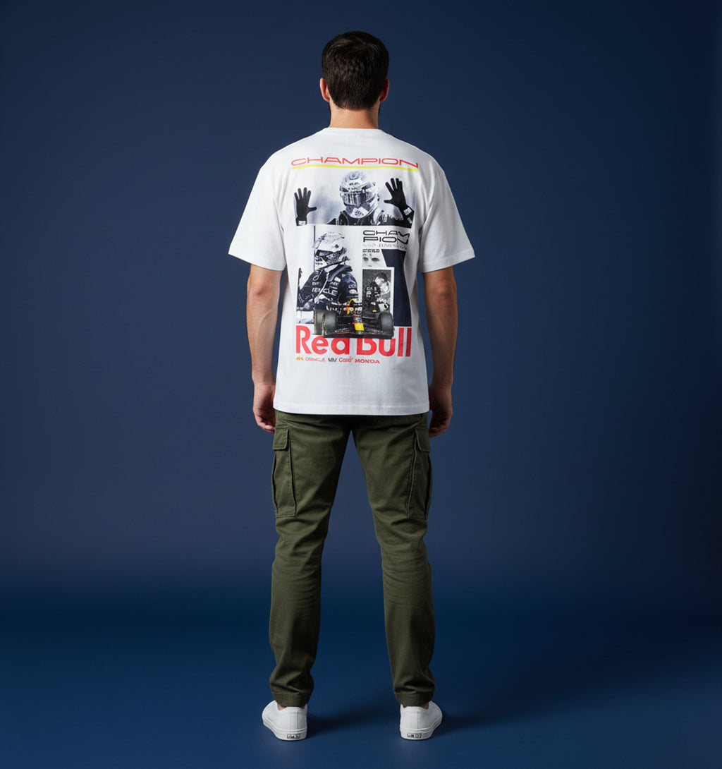 Camiseta Max Verstappen Campeón Mundial F1
