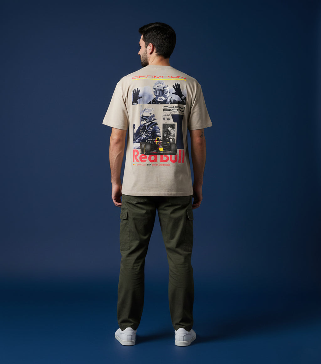 Camiseta Max Verstappen Campeón Mundial F1